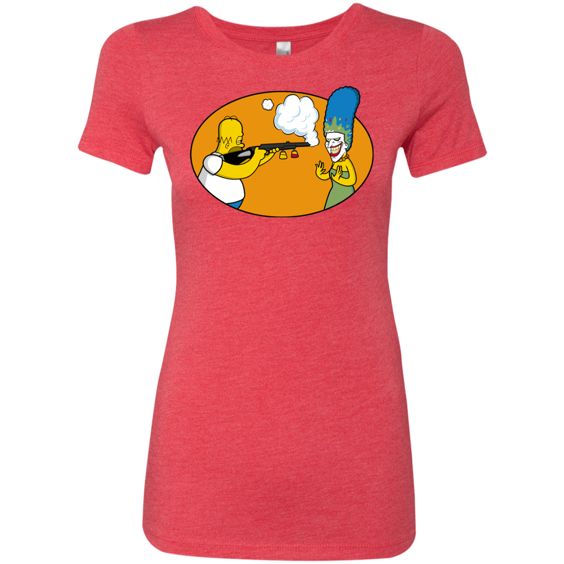 T-Shirts Vintage Red / Small Make Up Gun Women's Triblend T-Shirt