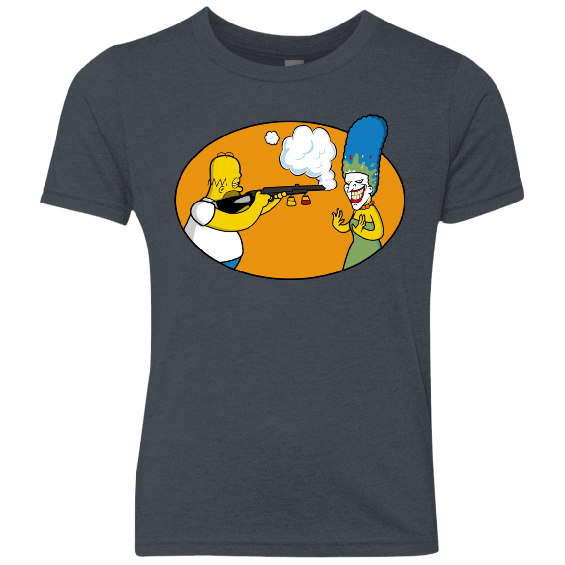 T-Shirts Vintage Navy / YXS Make Up Gun Youth Triblend T-Shirt