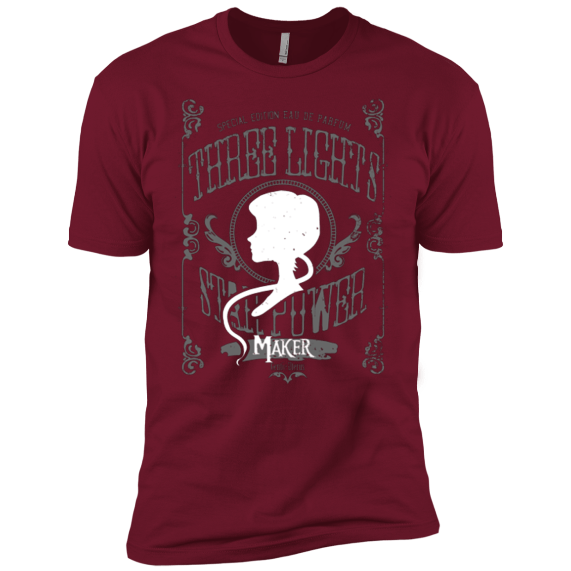 T-Shirts Cardinal / X-Small Maker Men's Premium T-Shirt