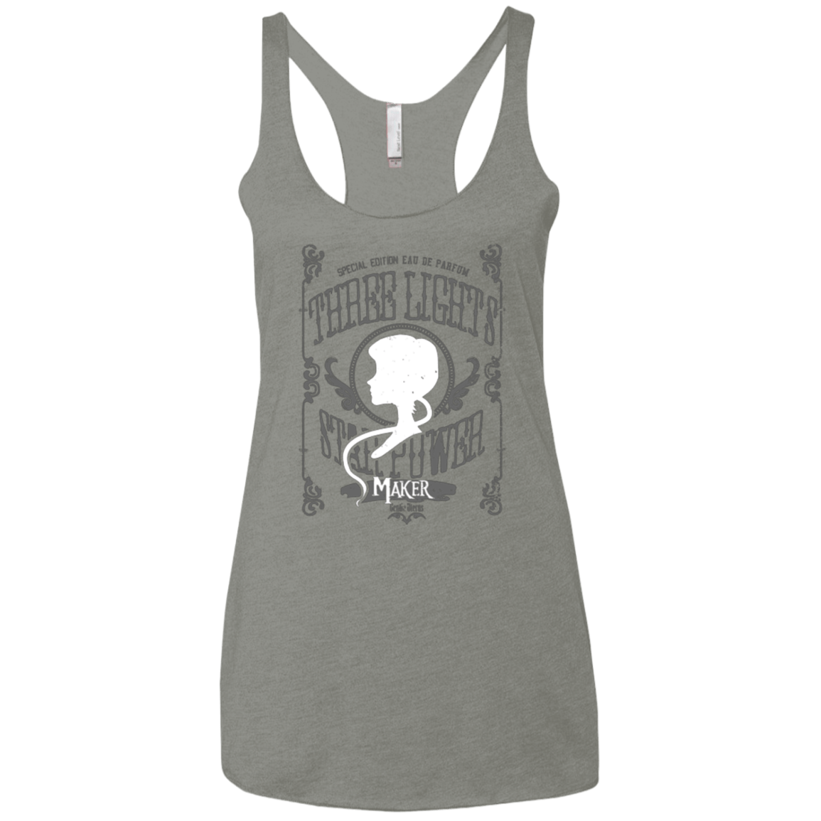 T-Shirts Venetian Grey / X-Small Maker Women's Triblend Racerback Tank