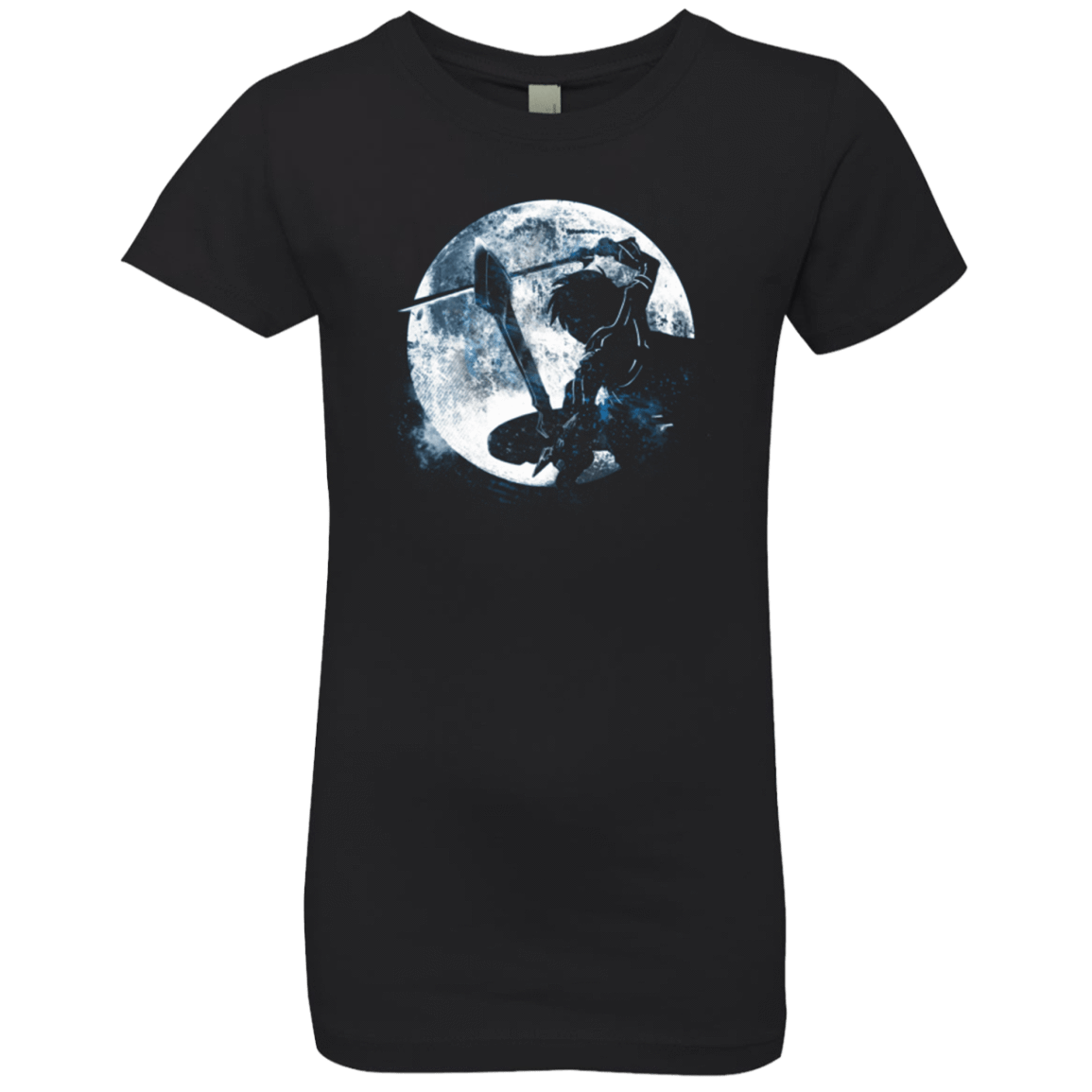 T-Shirts Black / YXS Male Gamer Moon Girls Premium T-Shirt