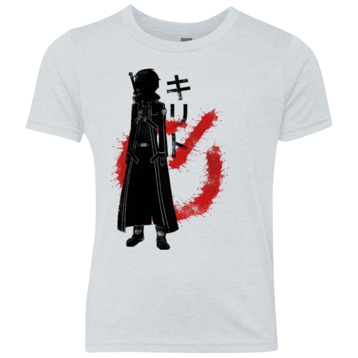 T-Shirts Heather White / YXS Male gamer Youth Triblend T-Shirt