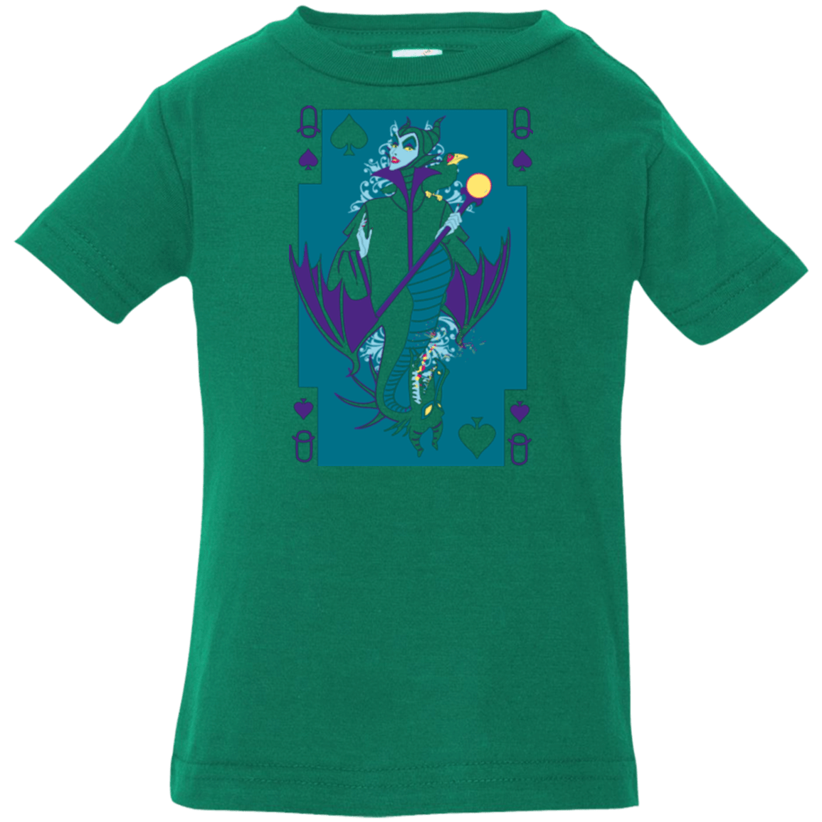 T-Shirts Kelly / 6 Months Maleficard Infant Premium T-Shirt