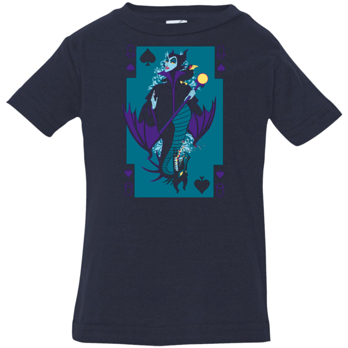 T-Shirts Navy / 6 Months Maleficard Infant Premium T-Shirt