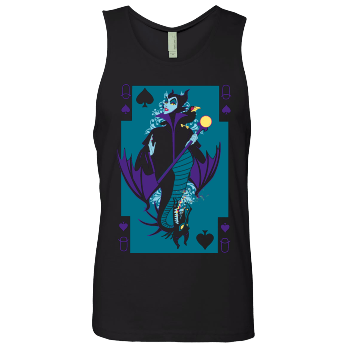 T-Shirts Black / Small Maleficard Men's Premium Tank Top