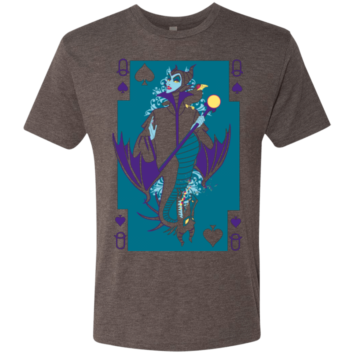 T-Shirts Macchiato / Small Maleficard Men's Triblend T-Shirt