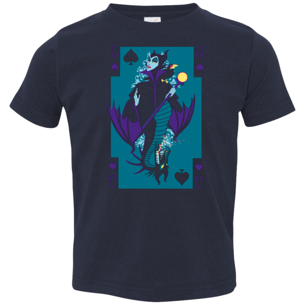 T-Shirts Navy / 2T Maleficard Toddler Premium T-Shirt