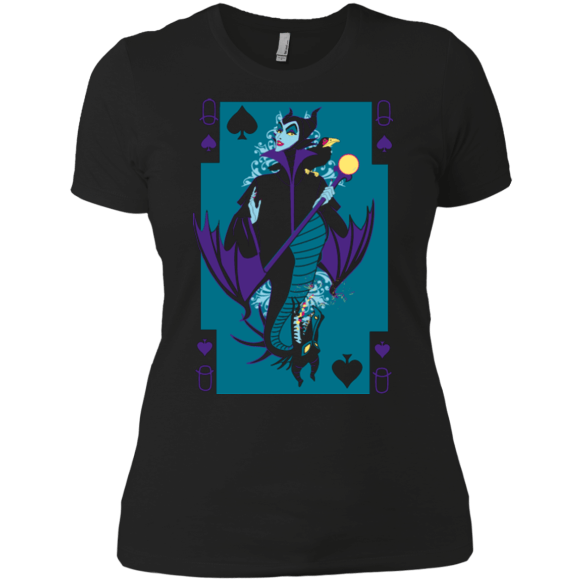 T-Shirts Black / X-Small Maleficard Women's Premium T-Shirt