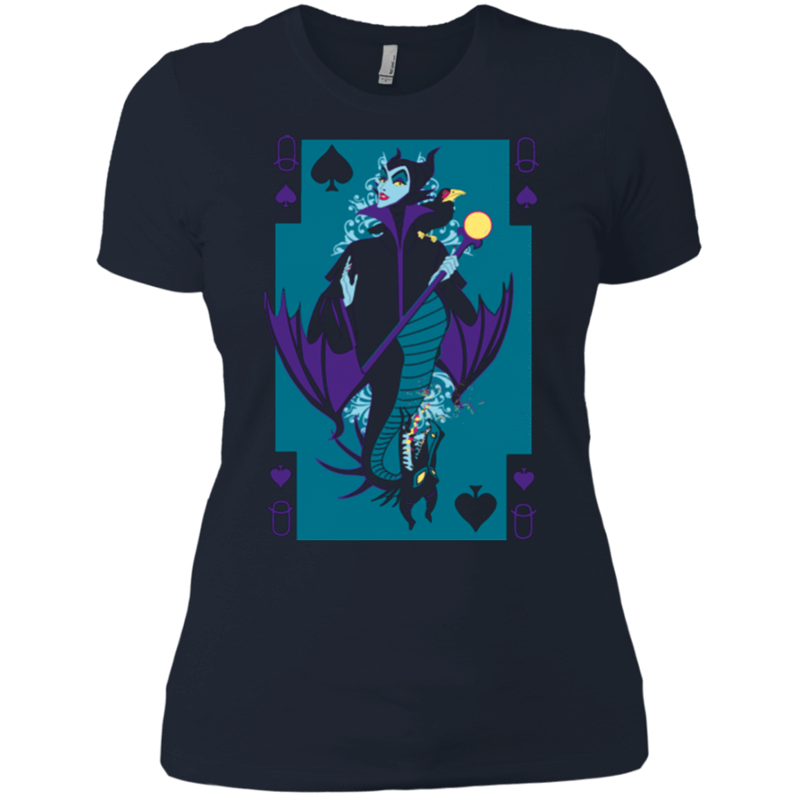 T-Shirts Midnight Navy / X-Small Maleficard Women's Premium T-Shirt