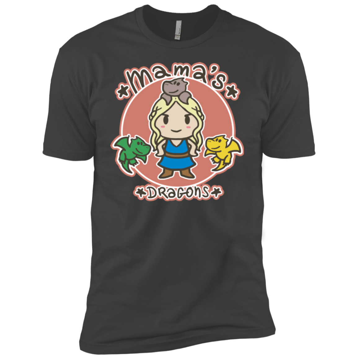 Mamas Dragons Boys Premium T-Shirt