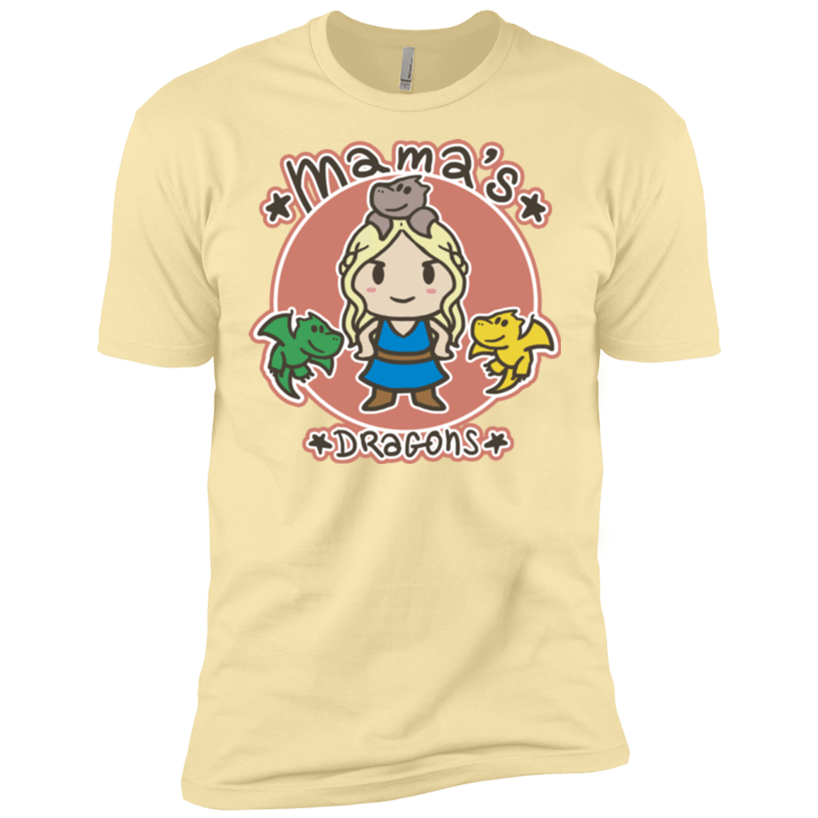 Mamas Dragons Men's Premium T-Shirt