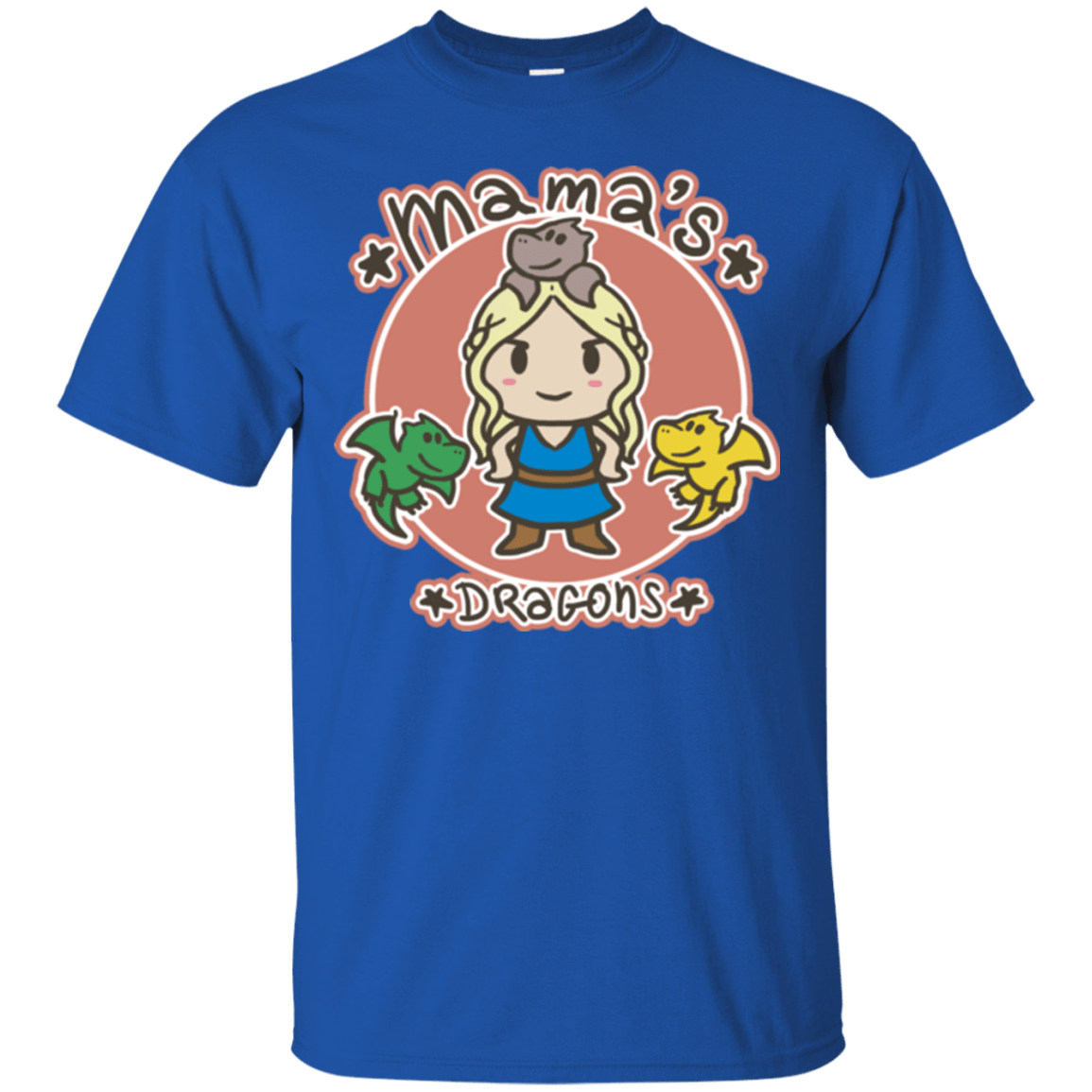 T-Shirts Royal / Small Mamas Dragons T-Shirt