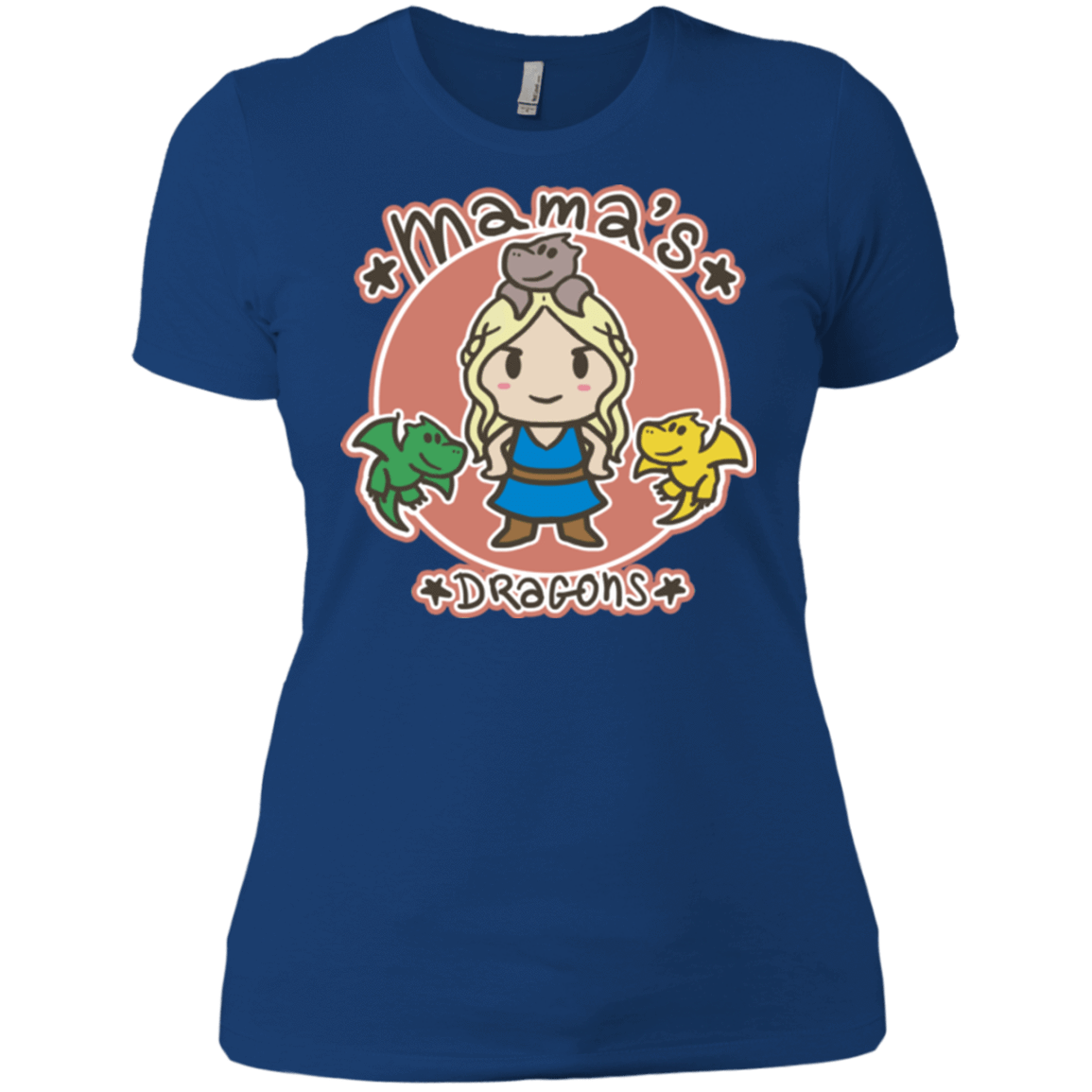 T-Shirts Royal / X-Small Mamas Dragons Women's Premium T-Shirt