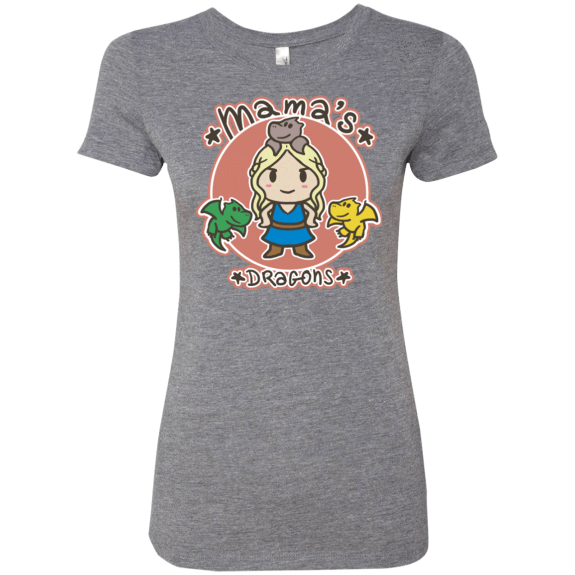 T-Shirts Premium Heather / Small Mamas Dragons Women's Triblend T-Shirt