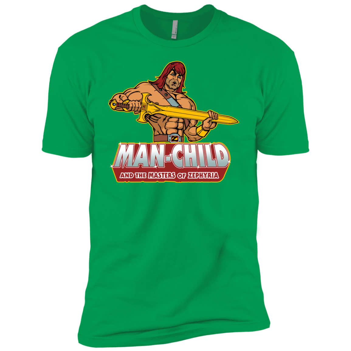 T-Shirts Kelly Green / YXS Man Child Boys Premium T-Shirt