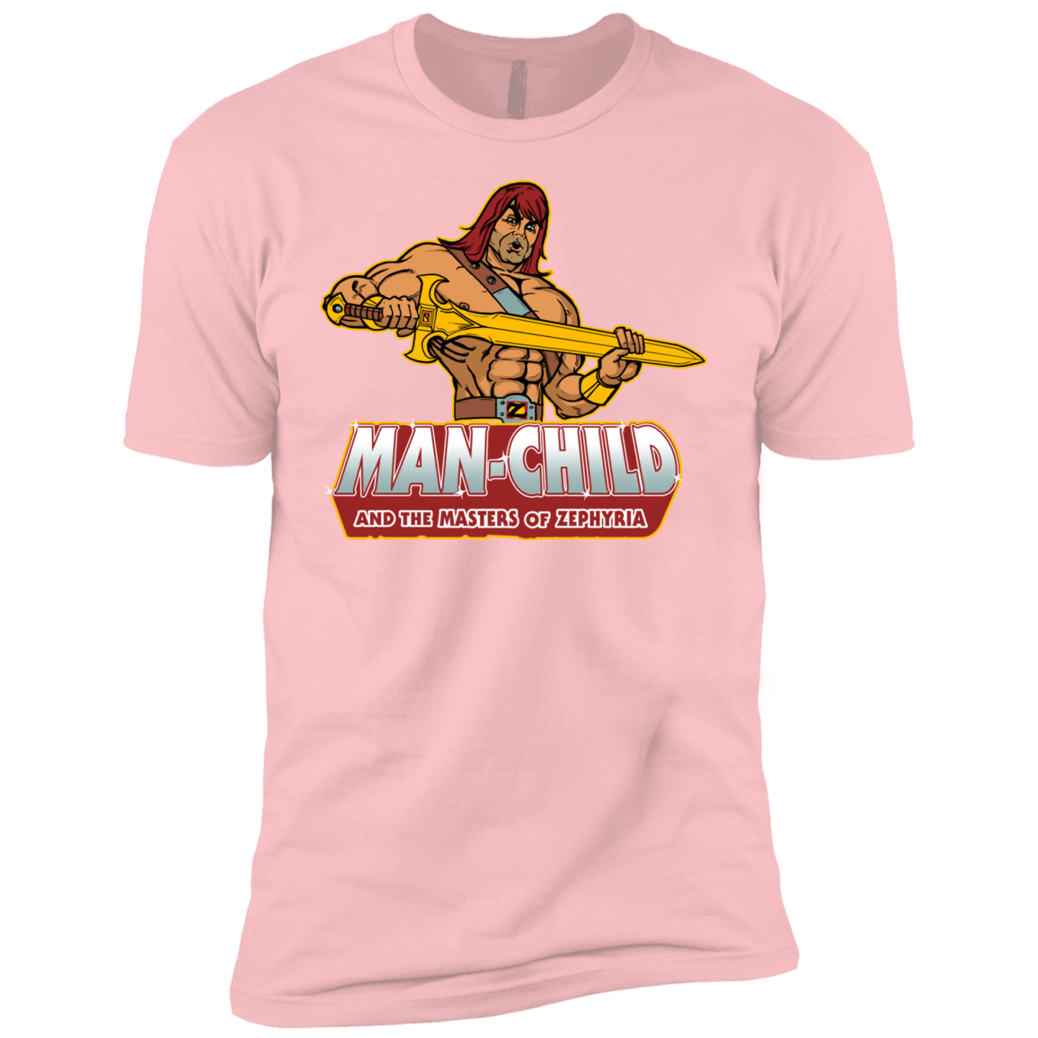T-Shirts Light Pink / YXS Man Child Boys Premium T-Shirt
