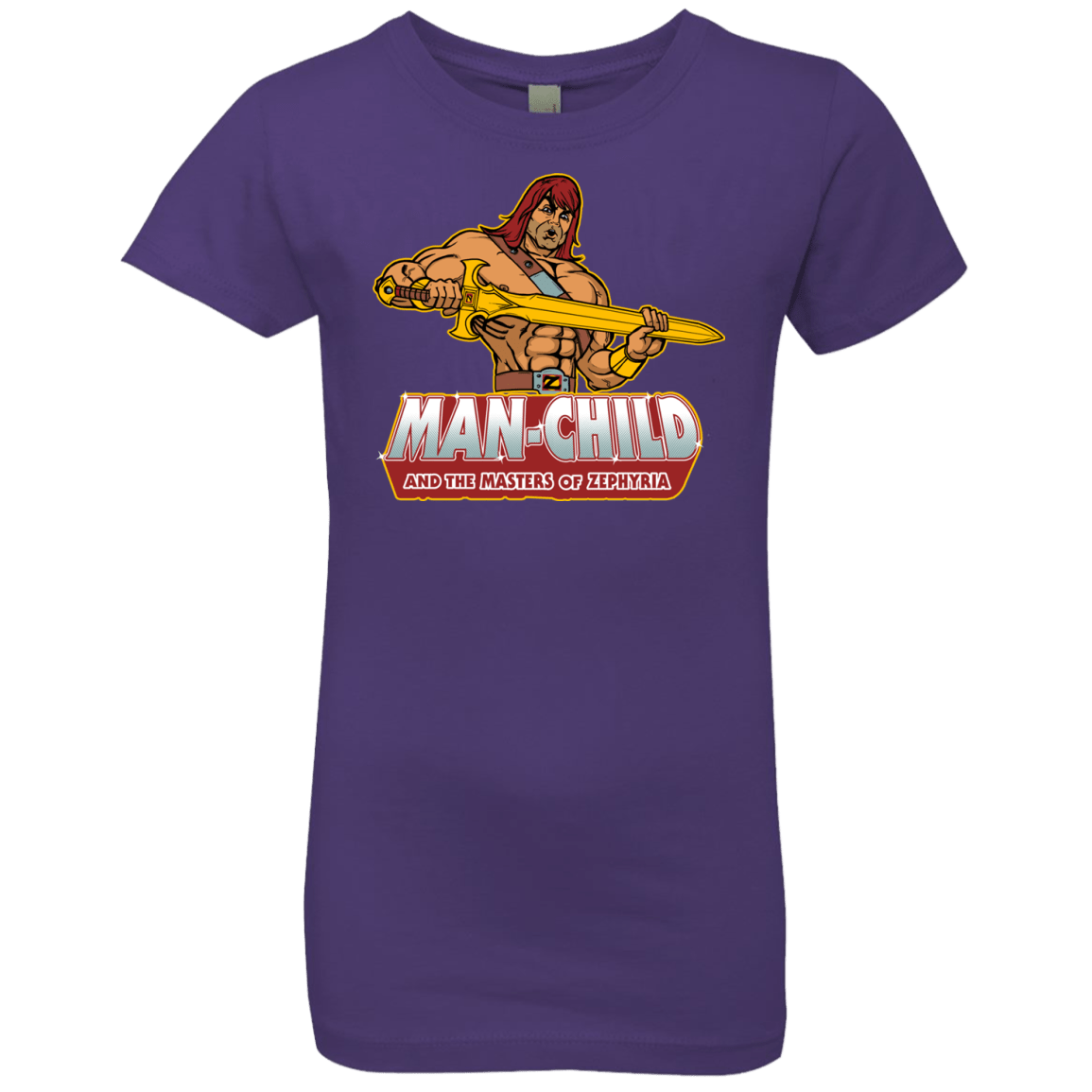 T-Shirts Purple Rush / YXS Man Child Girls Premium T-Shirt