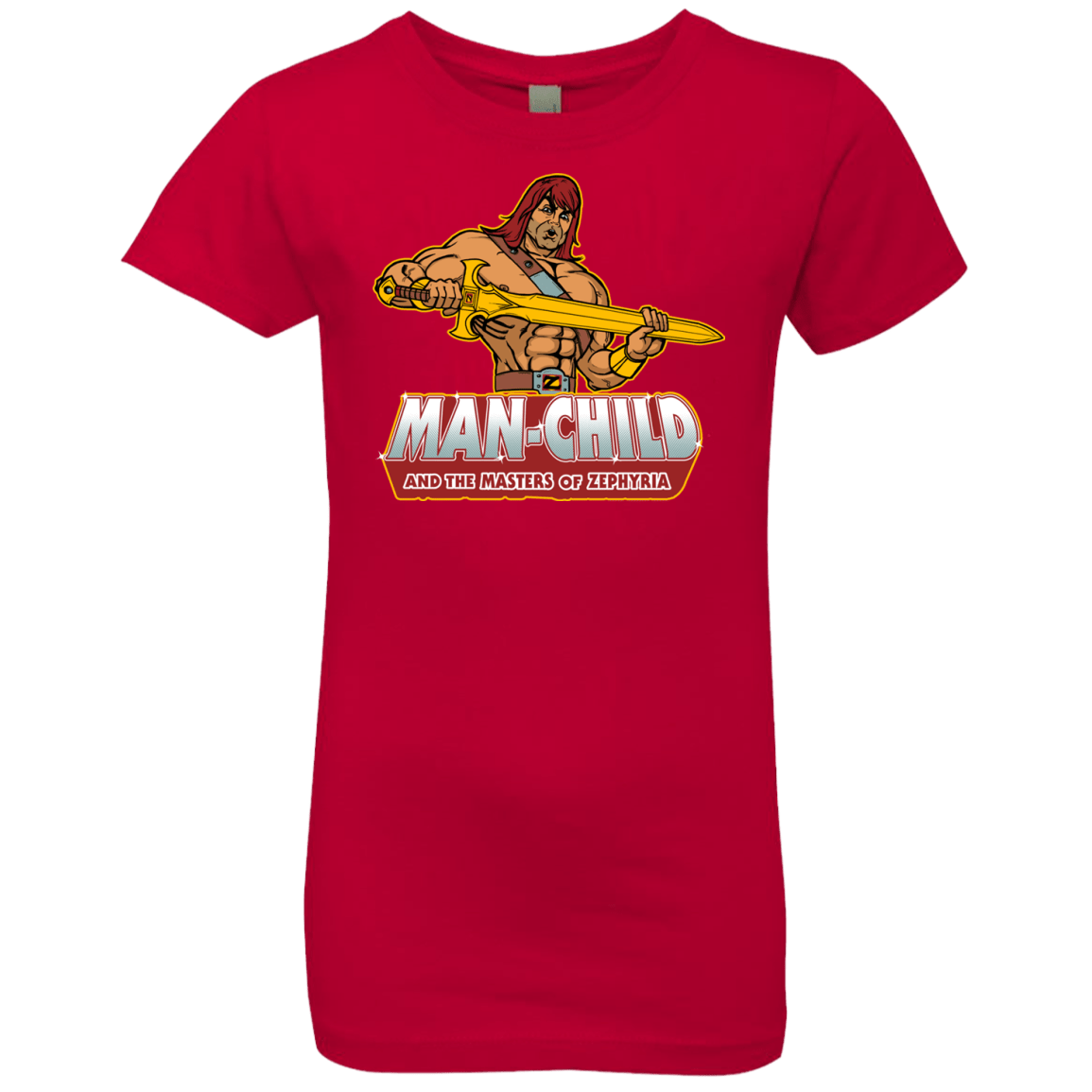 T-Shirts Red / YXS Man Child Girls Premium T-Shirt