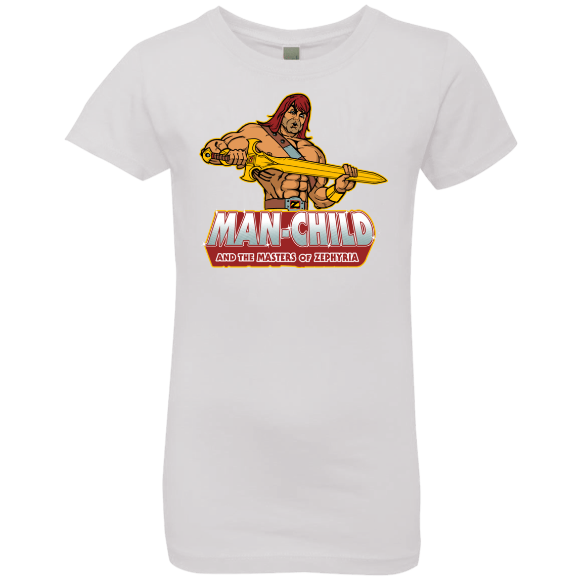 T-Shirts White / YXS Man Child Girls Premium T-Shirt