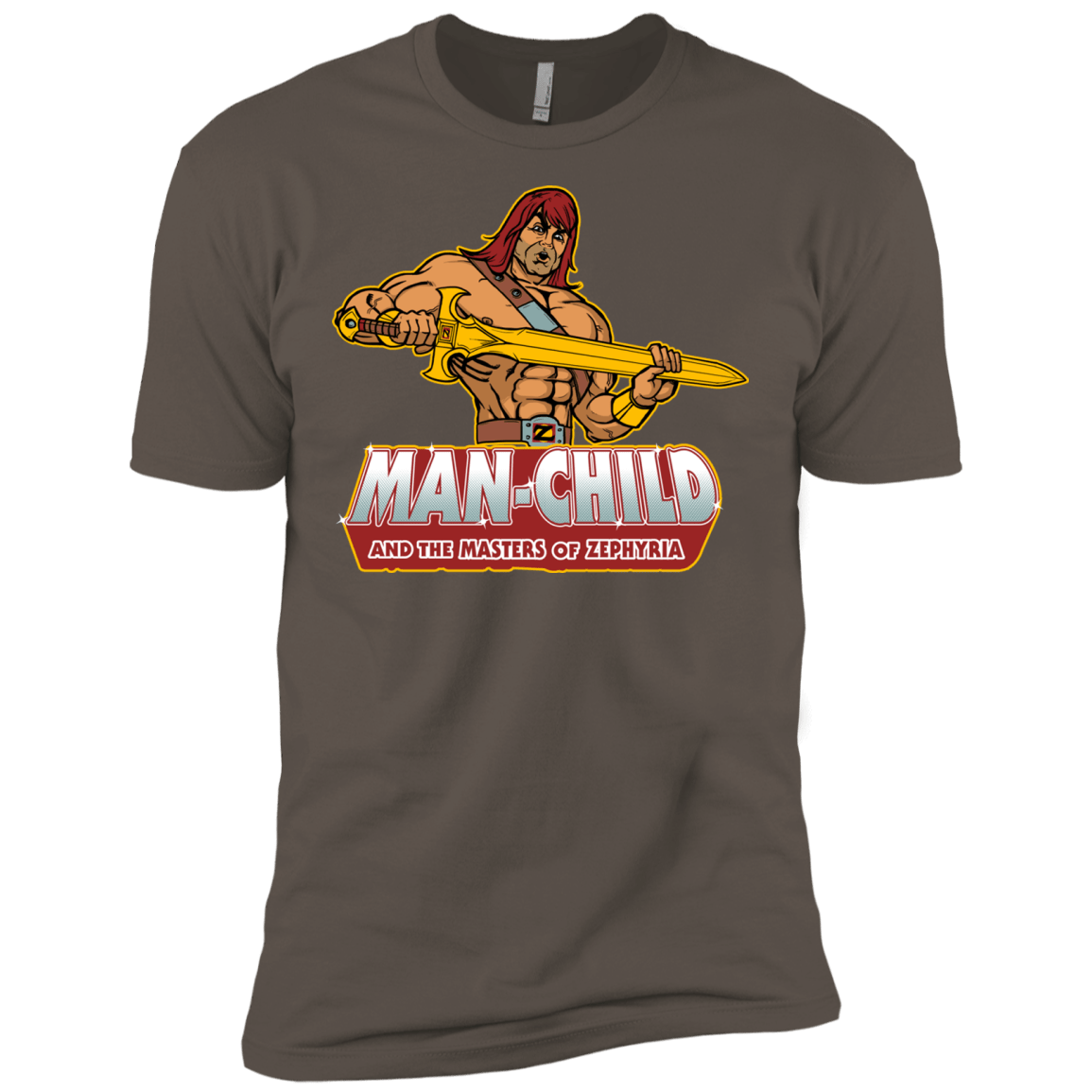 T-Shirts Warm Grey / X-Small Man Child Men's Premium T-Shirt