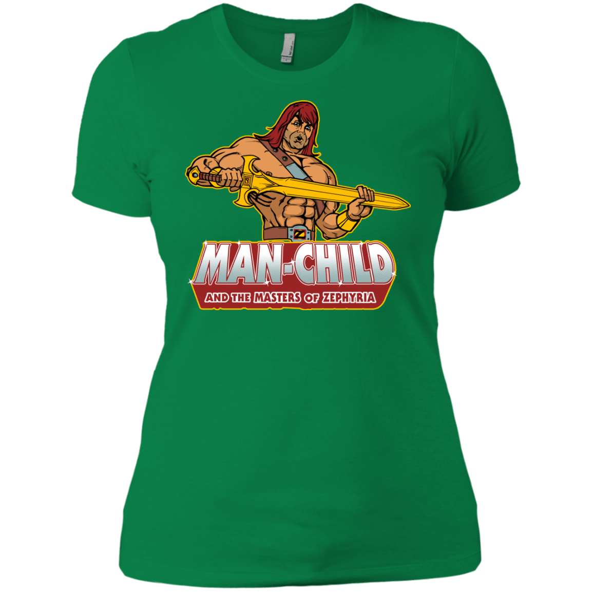 T-Shirts Kelly Green / X-Small Man Child Women's Premium T-Shirt