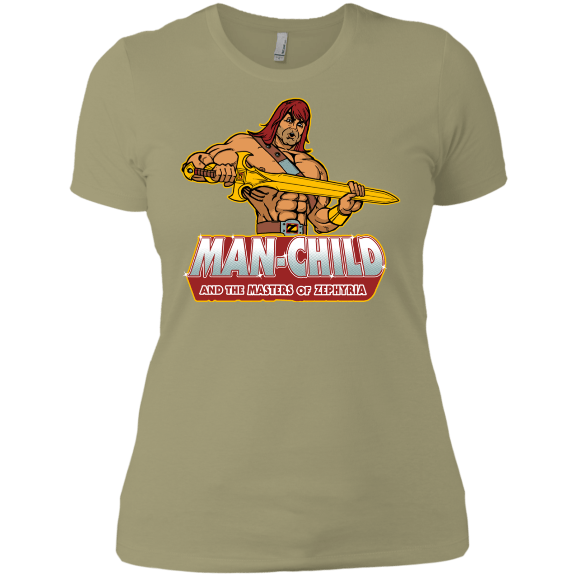 T-Shirts Light Olive / X-Small Man Child Women's Premium T-Shirt