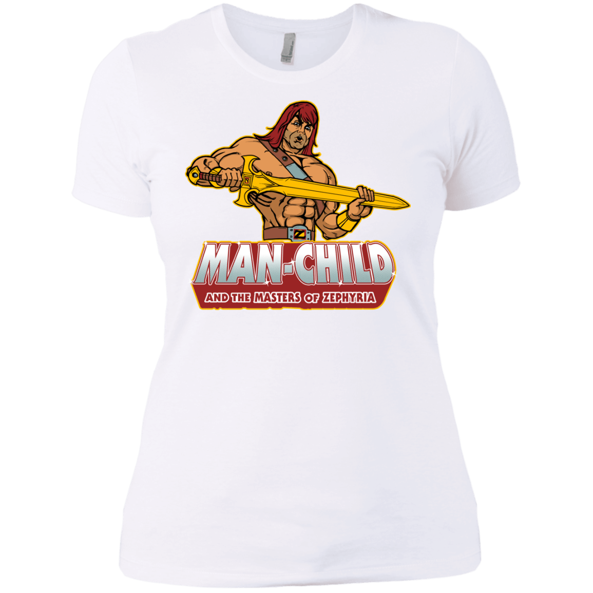 T-Shirts White / X-Small Man Child Women's Premium T-Shirt
