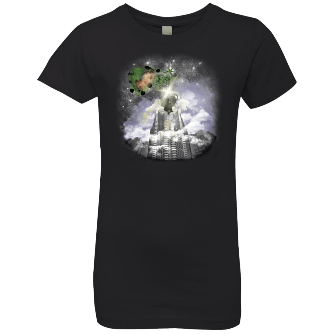 T-Shirts Black / YXS Man of Tomorrow Girls Premium T-Shirt