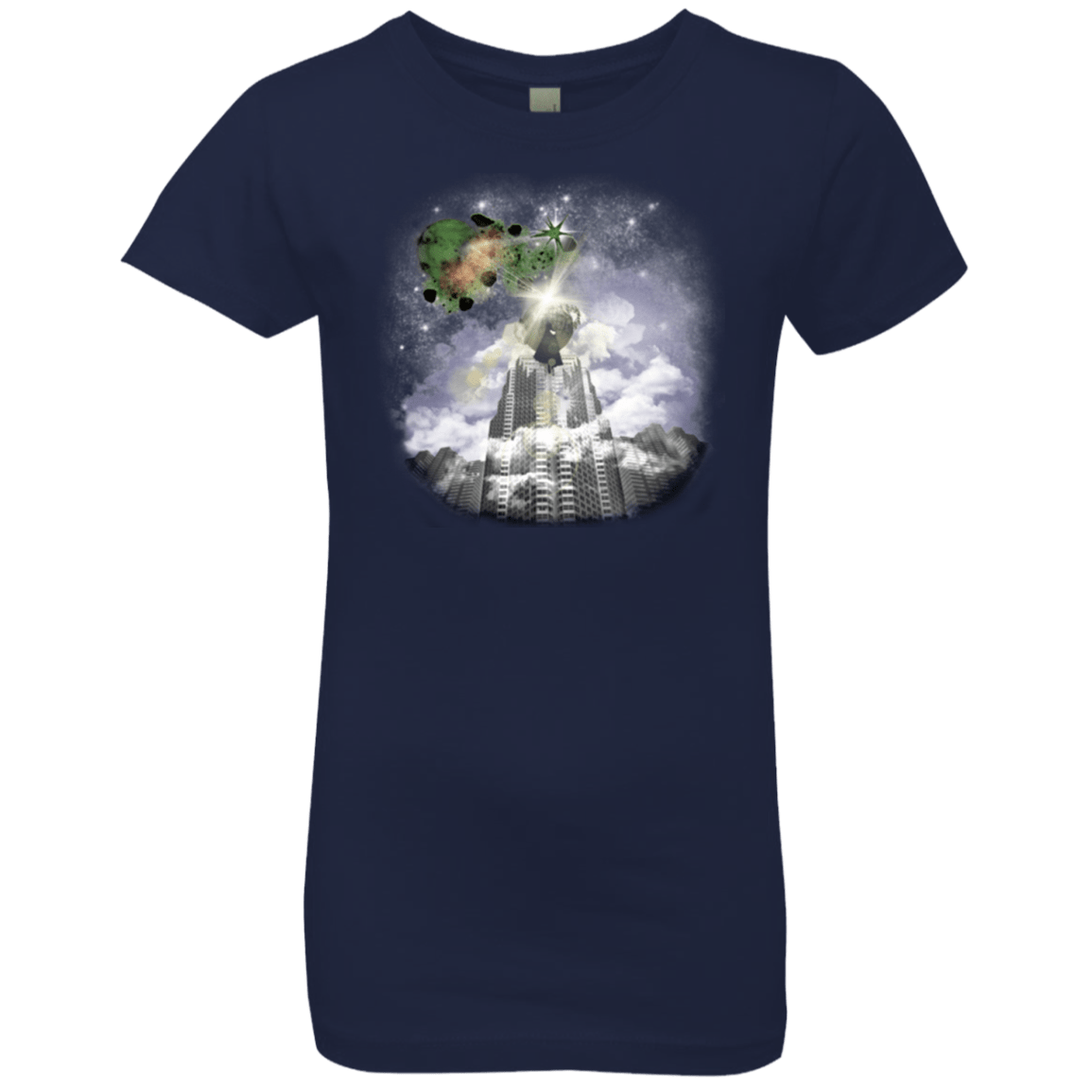 T-Shirts Midnight Navy / YXS Man of Tomorrow Girls Premium T-Shirt