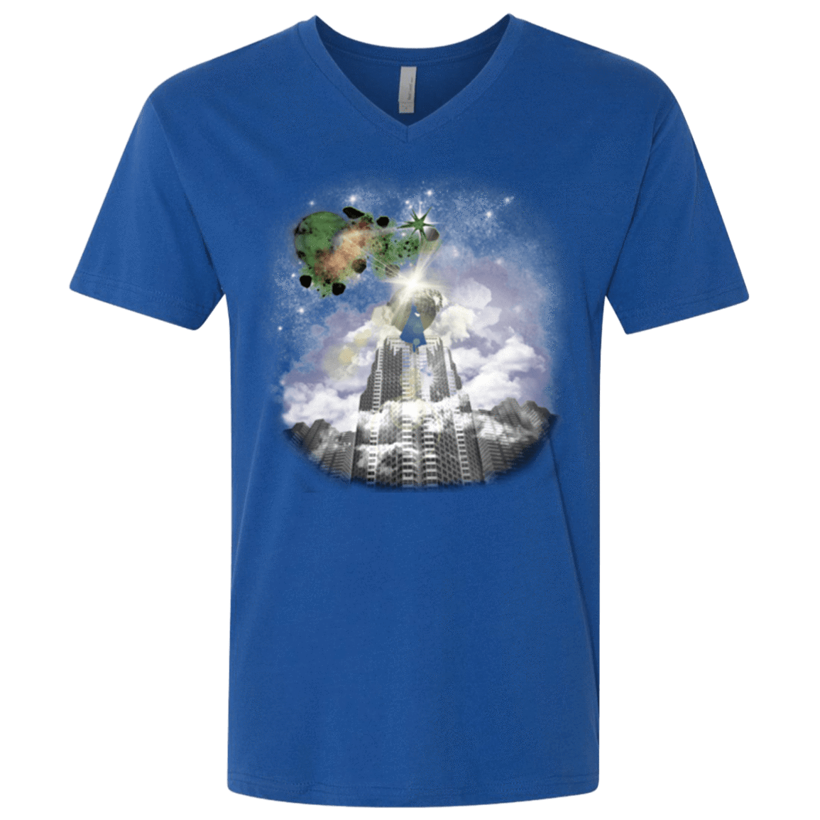 T-Shirts Royal / X-Small Man of Tomorrow Men's Premium V-Neck