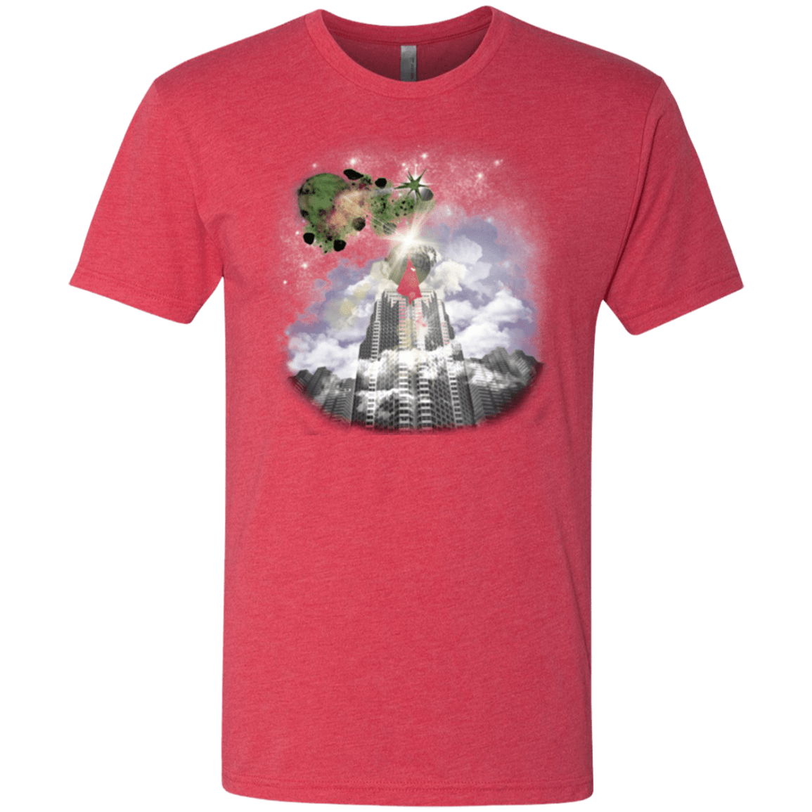 T-Shirts Vintage Red / Small Man of Tomorrow Men's Triblend T-Shirt