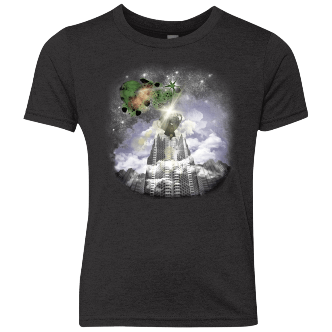 T-Shirts Vintage Black / YXS Man of Tomorrow Youth Triblend T-Shirt