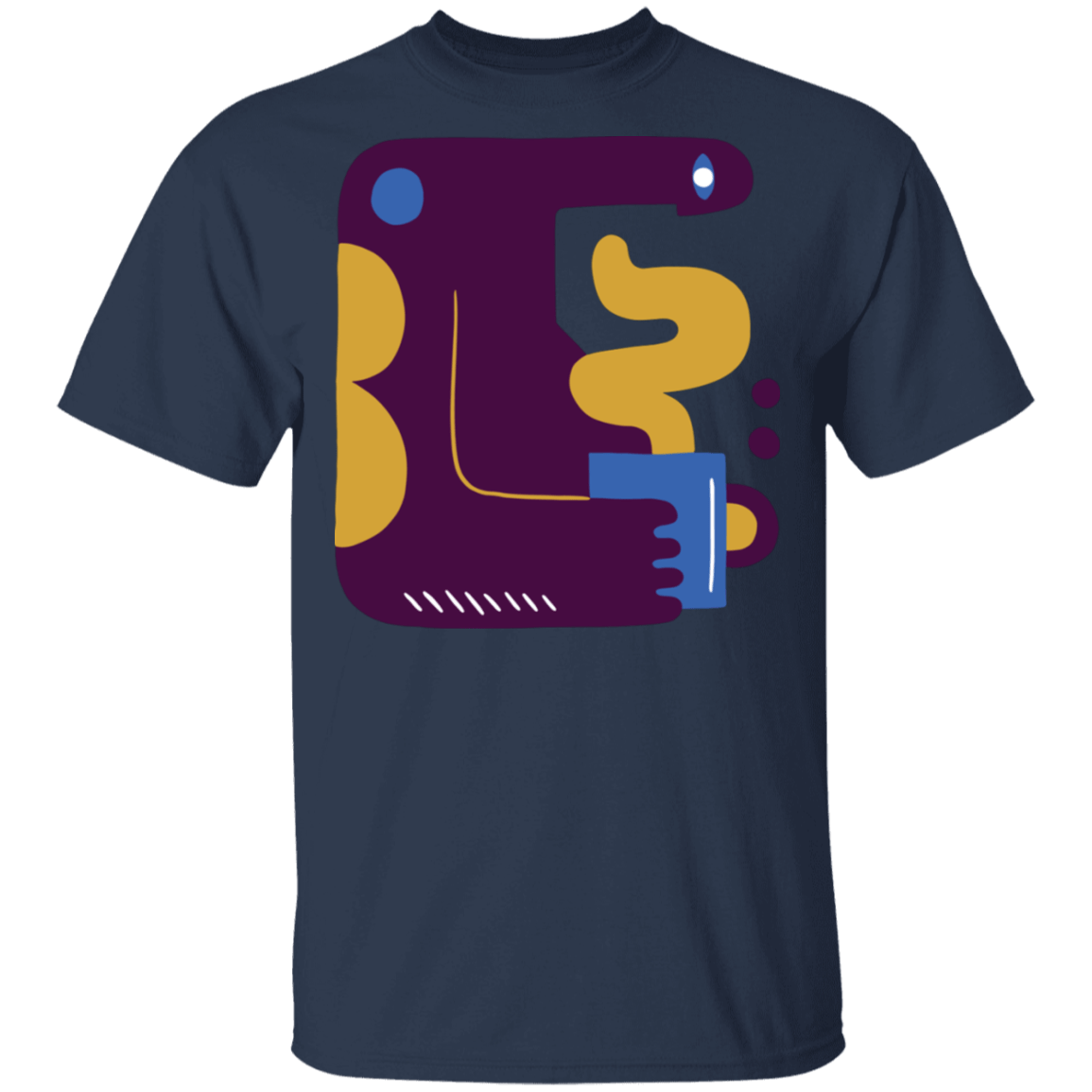 T-Shirts Navy / S Man's Coffee T-Shirt