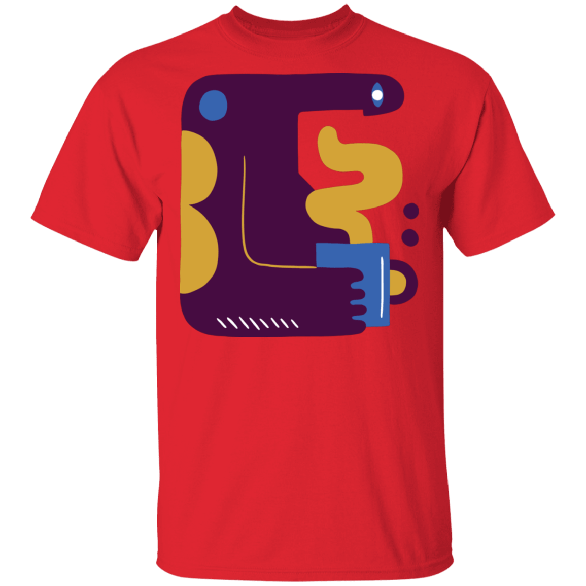 T-Shirts Red / S Man's Coffee T-Shirt