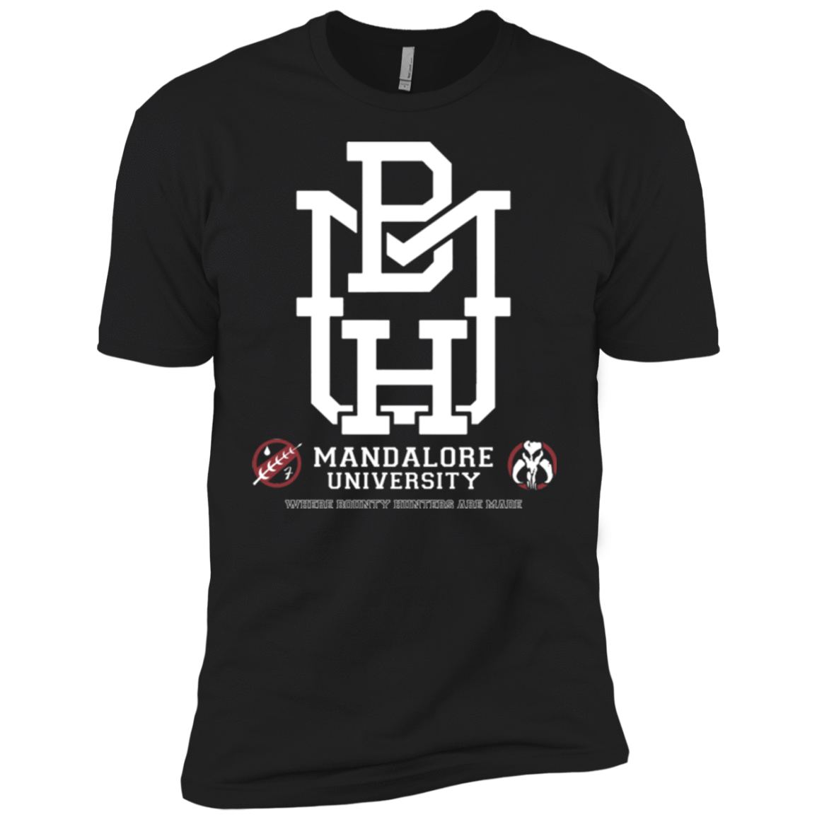 T-Shirts Black / YXS Mandalore U Boys Premium T-Shirt