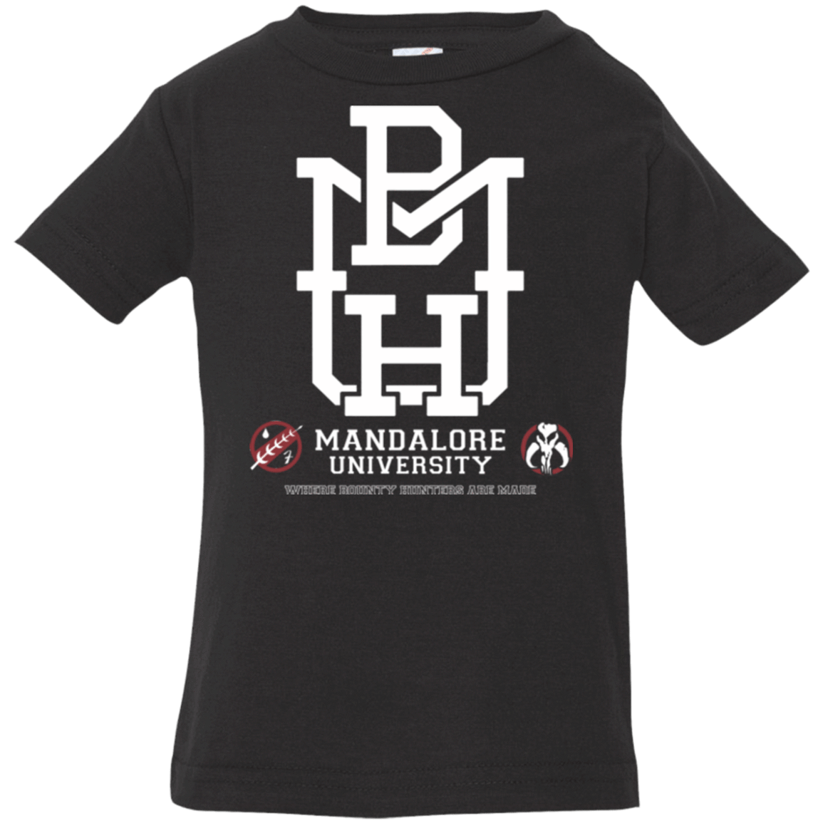 T-Shirts Black / 6 Months Mandalore U Infant Premium T-Shirt