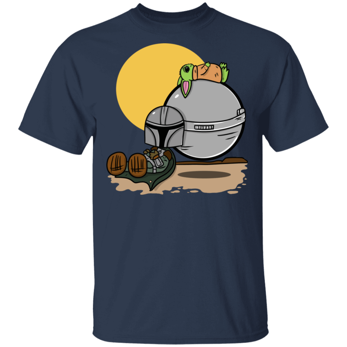 T-Shirts Navy / S Mandaloria Nuts T-Shirt
