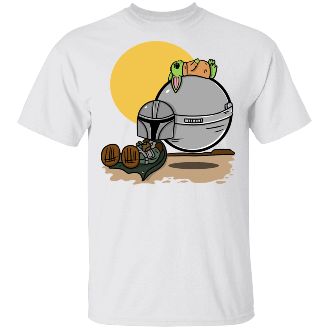 T-Shirts White / S Mandaloria Nuts T-Shirt