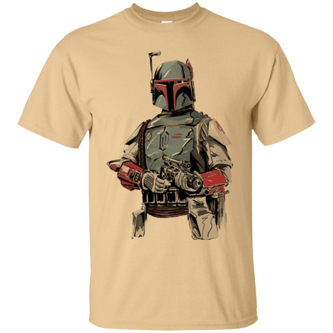 T-Shirts Vegas Gold / Small Mandalorian Bounty Hunter T-Shirt