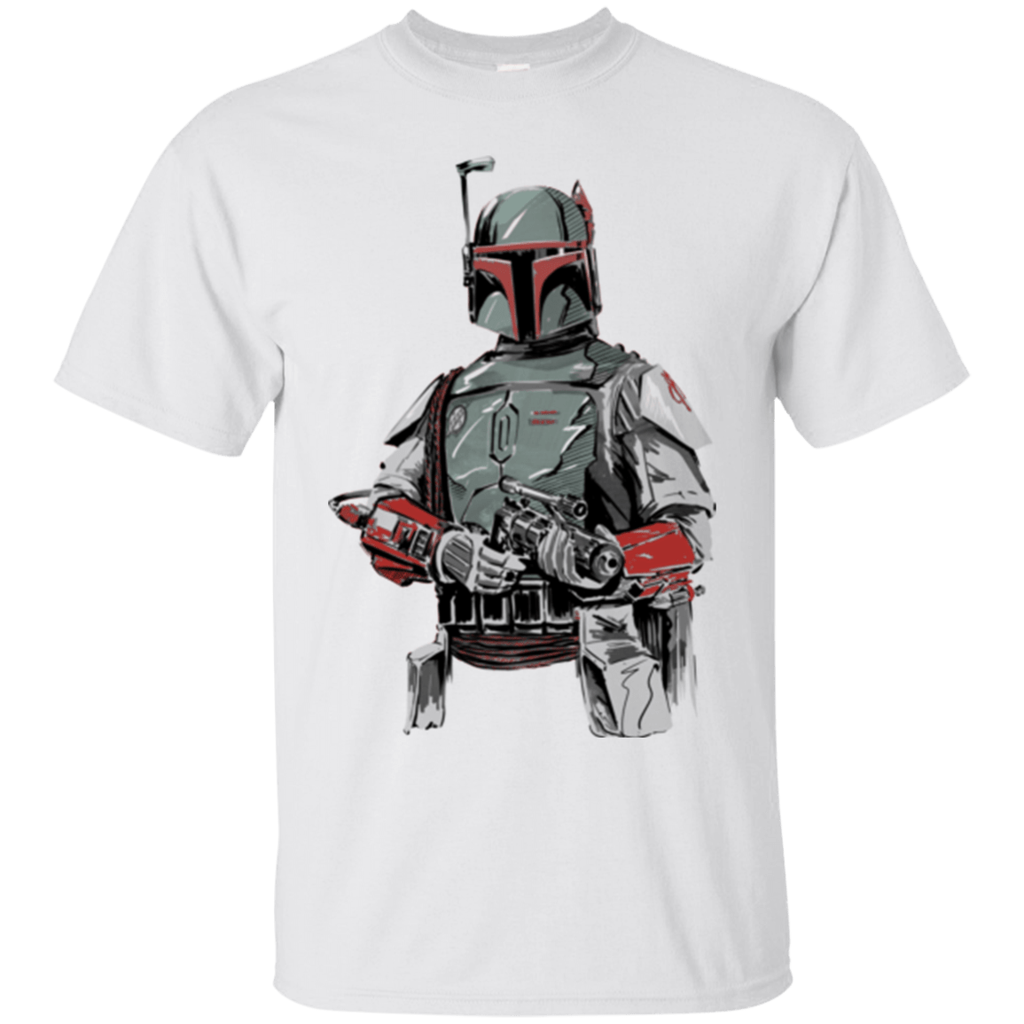T-Shirts White / Small Mandalorian Bounty Hunter T-Shirt