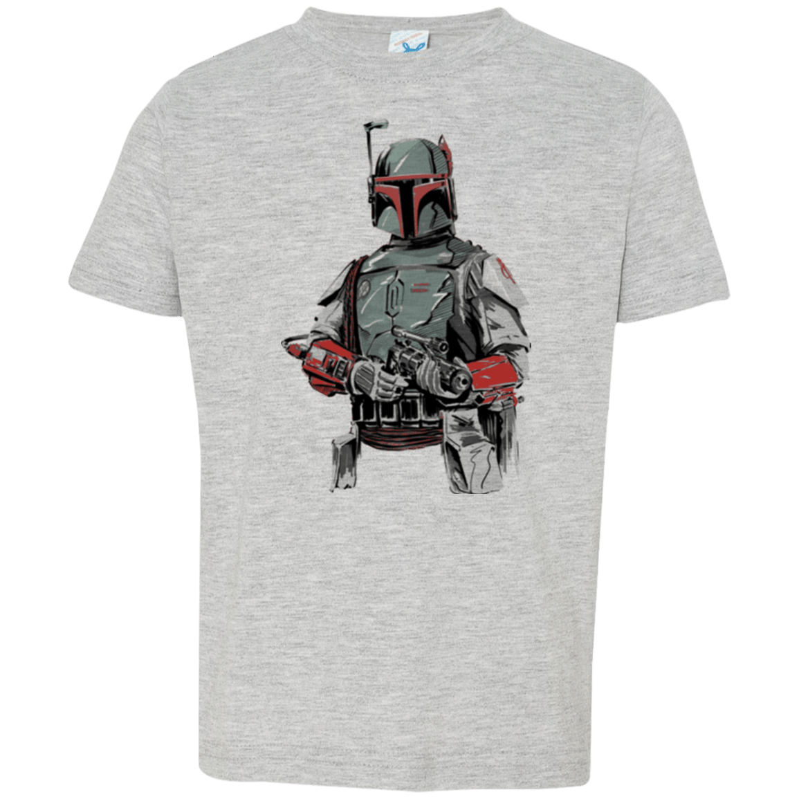T-Shirts Heather / 2T Mandalorian Bounty Hunter Toddler Premium T-Shirt