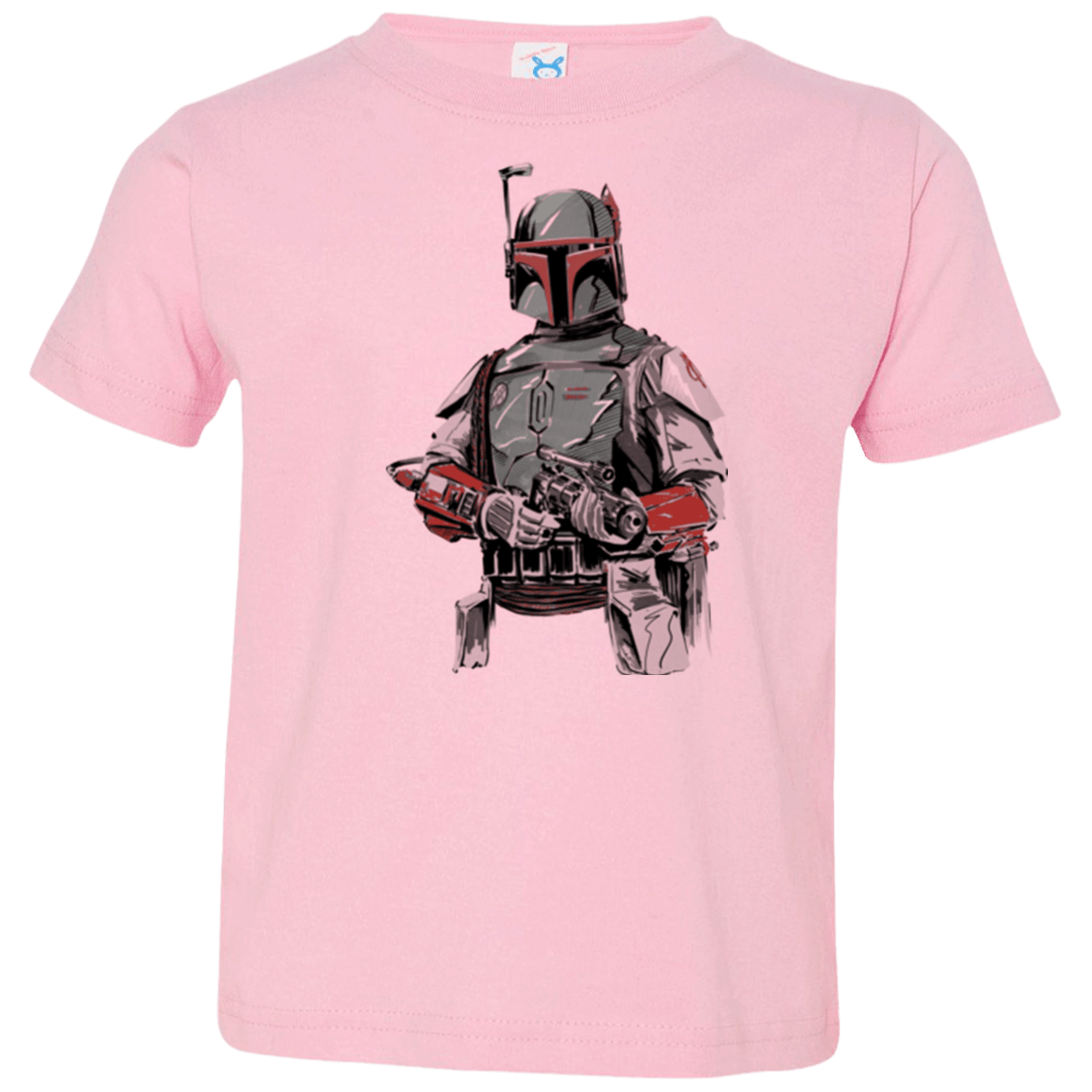 T-Shirts Pink / 2T Mandalorian Bounty Hunter Toddler Premium T-Shirt