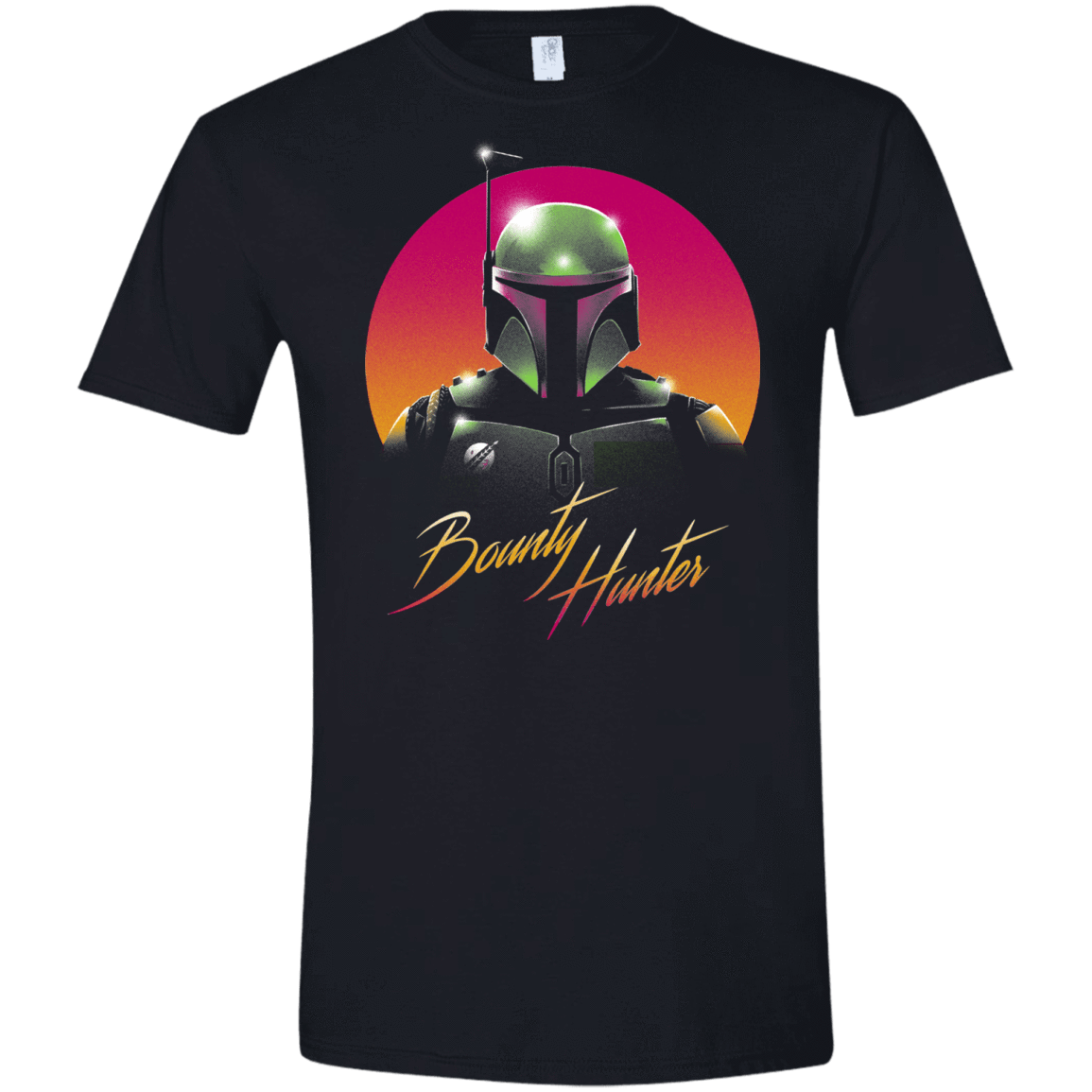 T-Shirts Black / X-Small Mandalorian Hunter Men's Semi-Fitted Softstyle