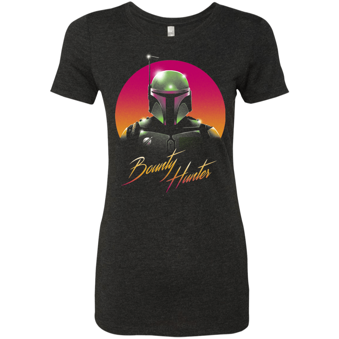 T-Shirts Vintage Black / S Mandalorian Hunter Women's Triblend T-Shirt