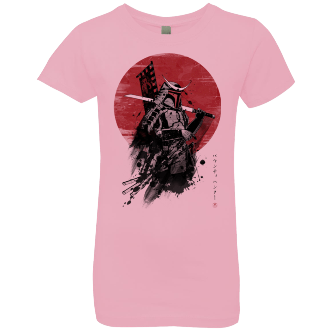 T-Shirts Light Pink / YXS Mandalorian Samurai Girls Premium T-Shirt