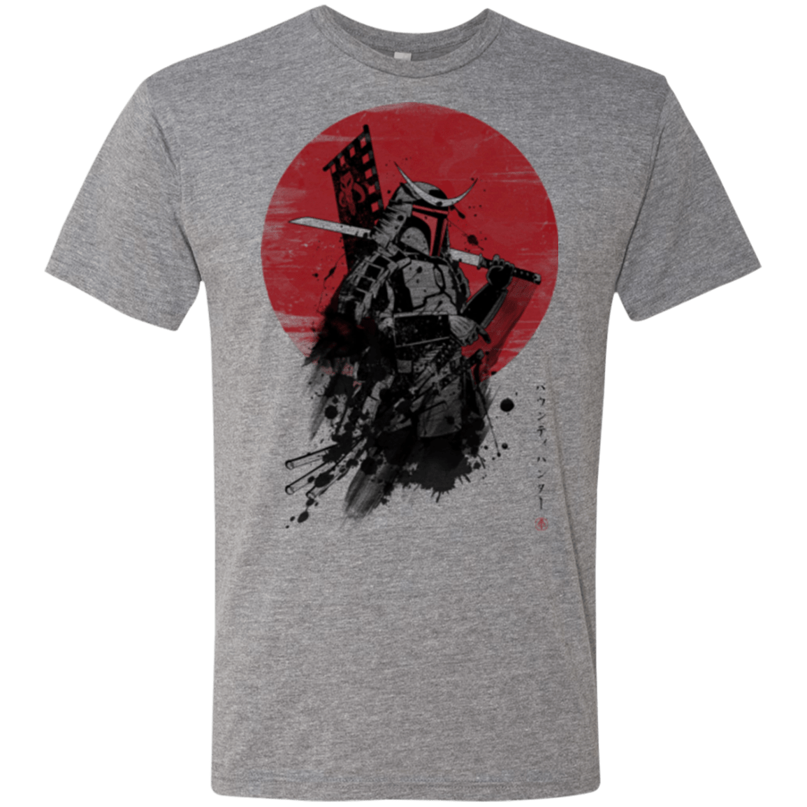 T-Shirts Premium Heather / Small Mandalorian Samurai Men's Triblend T-Shirt
