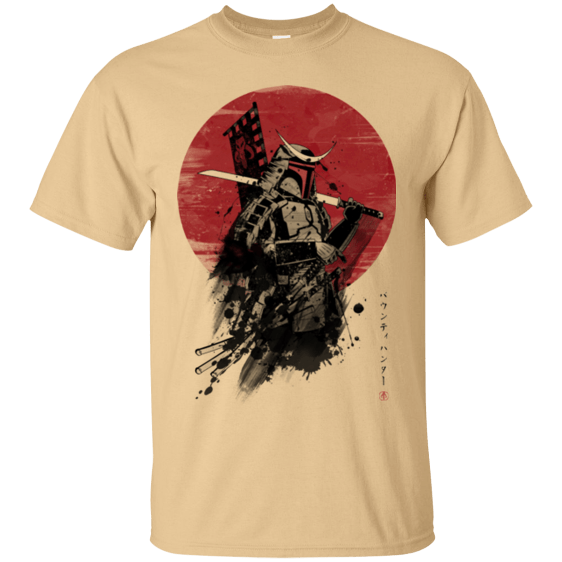 T-Shirts Vegas Gold / Small Mandalorian Samurai T-Shirt