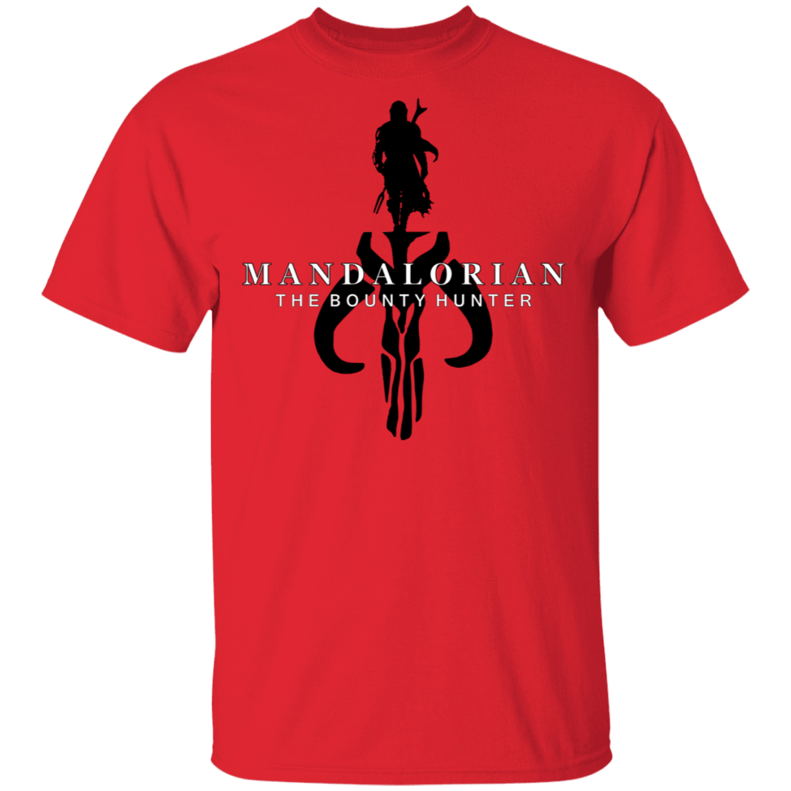 T-Shirts Red / S Mandalorian The Bounty Hunter T-Shirt