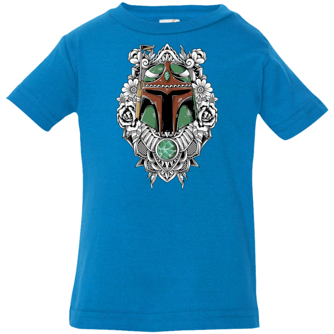 T-Shirts Cobalt / 6 Months Mandalorian Warrior Infant Premium T-Shirt