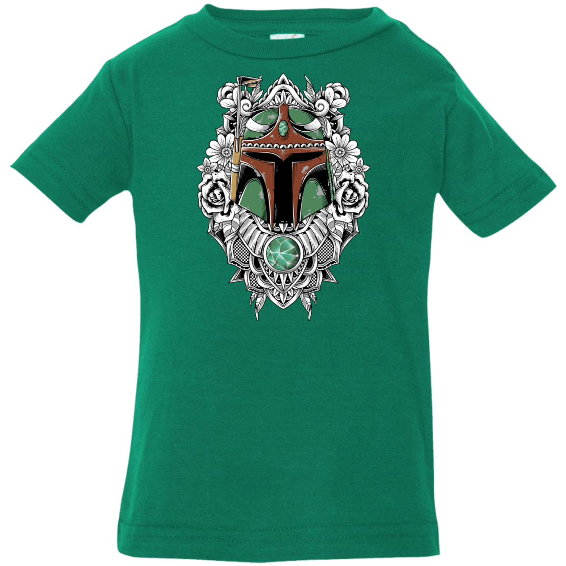 T-Shirts Kelly / 6 Months Mandalorian Warrior Infant Premium T-Shirt